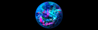 Purple globe