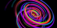 multicoloured spiral